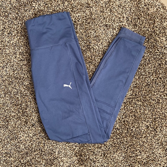 Puma Pants - Puma Blue Workout Legging, lightly worn